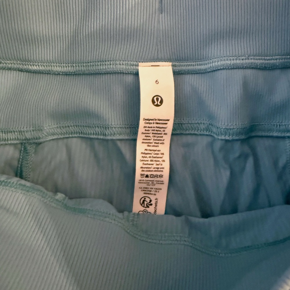 Lululemon Dance Studio Mid-Rise Crop Pants Aero Blue Size 6 NWT - Picture 6 of 7